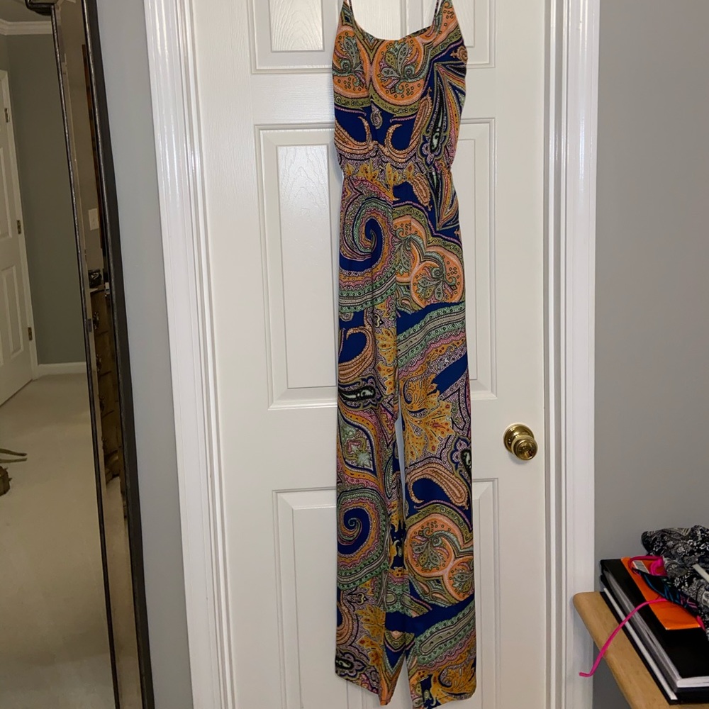 Super fun colorful jumpsuit!!!